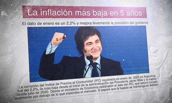 Featured image for “La inflación más baja en 5 años | 17 de febrero 2025”