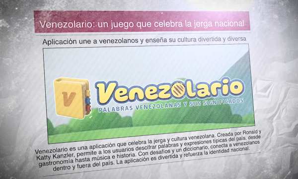 Featured image for “Venezolario: un juego que celebra la jerga nacional | 6 de octubre 2025”
