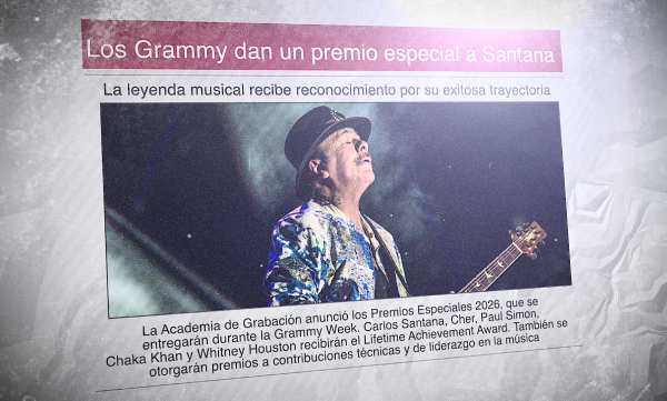 Featured image for “Los Grammy dan un premio especial a Santana | 15 de enero 2026”