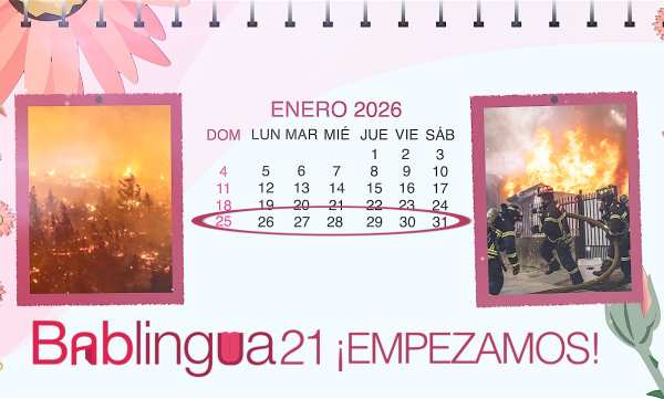 Featured image for “BABLINGUA21 ¡EMPEZAMOS! | Graves incendios en Chile”